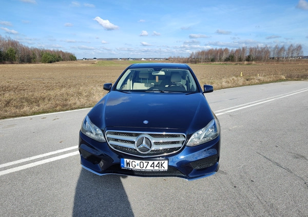 Mercedes-Benz Klasa E cena 90550 przebieg: 160000, rok produkcji 2014 z Szamocin małe 407